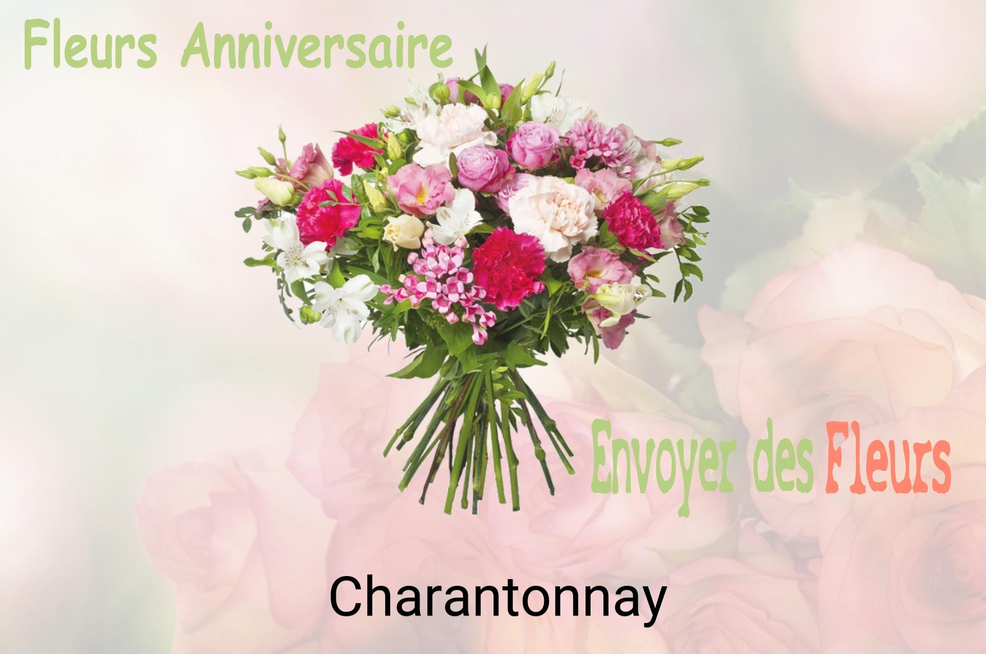 Bouquet de fleurs d’anniversaire livré à Charantonnay