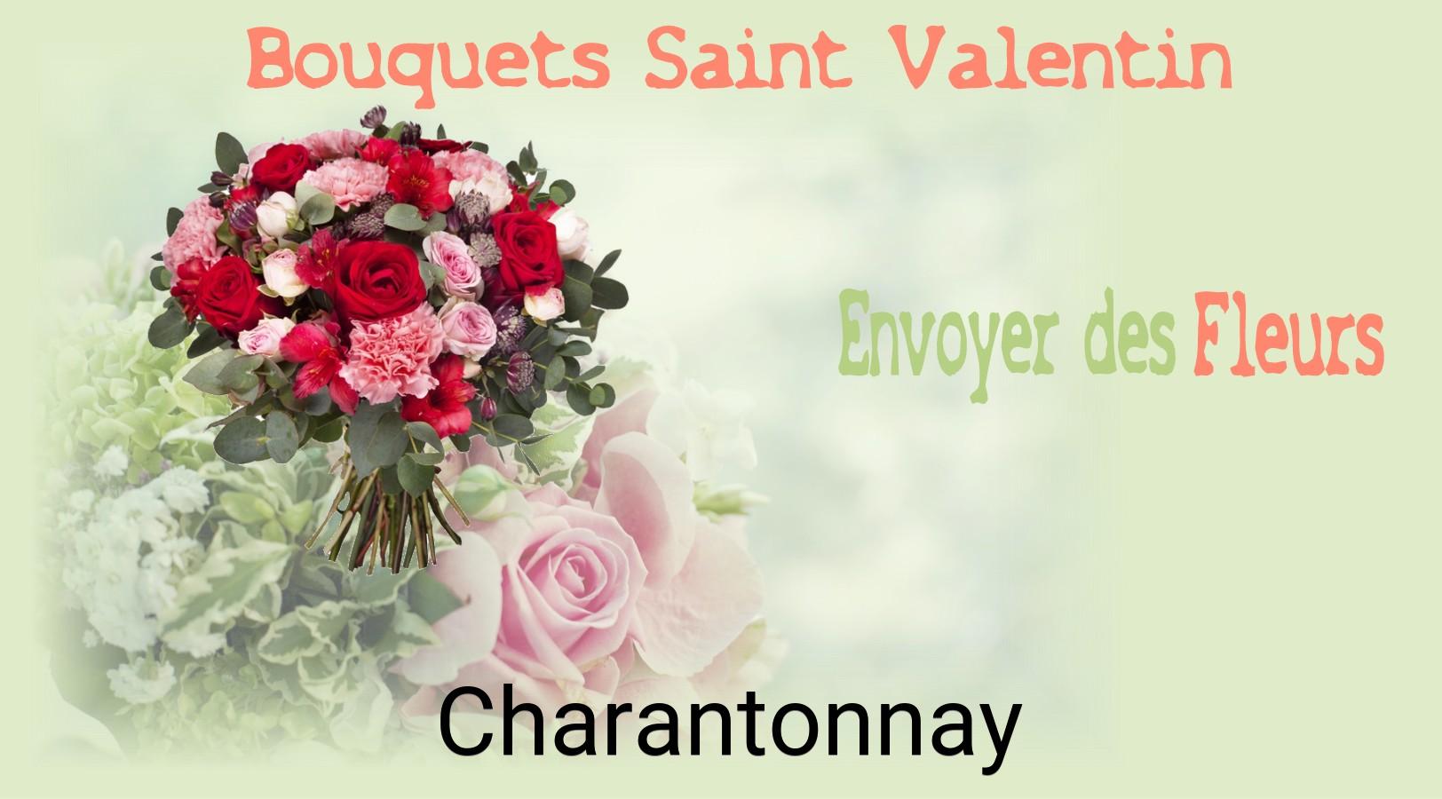 Roses de Saint-Valentin livrées à Charantonnay